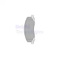 DELPHI LP2082 Bremsbel&auml;ge f&uuml;r OPEL Insignia A SAAB 9-5 YS3G mit 337mm Scheiben vorne