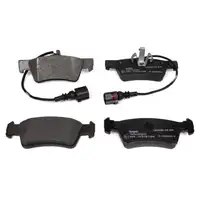 DELPHI LP2086 Bremsbel&auml;ge + Wako f&uuml;r VW Touareg 7L 16 Zoll hinten 7L6698451