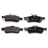 DELPHI LP2007 Bremsbel&auml;ge f&uuml;r TOYOTA Yaris _P9_ _P13_ DAIHATSU Charade 8 1.33 16V hinten