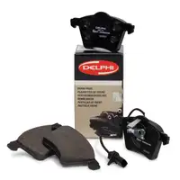 DELPHI Bremsbeläge + Wako für FORD Galaxy WGR SEAT Alhambra 7V VW Sharan 7M vorne