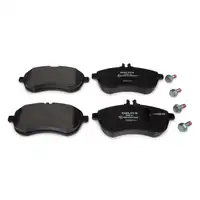 DELPHI Brake Pads + Wako for Mercedes C-Class W204, E-Class W212, SLC, SLK R172 (front)