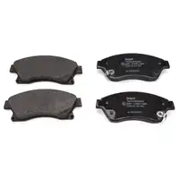 DELPHI Bremsscheiben + Bel&auml;ge f&uuml;r OPEL Astra J 15 Zoll POC J67 vorne + hinten