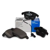 DELPHI Bremsbel&auml;ge + Warnkontakt f&uuml;r AUDI A4 8K B8 A5 8T 8F PR-1LT/1LY vorne