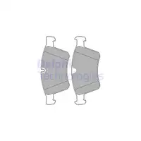 DELPHI Brake Discs + Pads + Sensor for MERCEDES X164 W164 W251 V251 450 320CDI (Front)