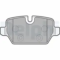DELPHI LP2247 Bremsbel&auml;ge Bremskl&ouml;tze f&uuml;r MINI Countryman R60 Paceman R61 hinten