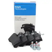 DELPHI Bremsbeläge für AUDI A4 A6 A8 TT SKODA Octavia Superb VW Golf 4 5 6 7 hinten
