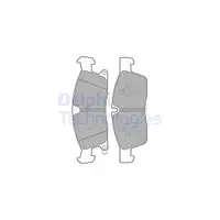 DELPHI LP2275 Bremsbel&auml;ge Bremskl&ouml;tze f&uuml;r JEEP Grand Cherokee 4 WK WK2 6.4 SRT8 4x4 vorne