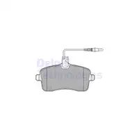 DELPHI LP2282 Bremsbel&auml;ge + Warnkontaktsensor f&uuml;r PEUGEOT 407 6D_/SW 6E_ vorne