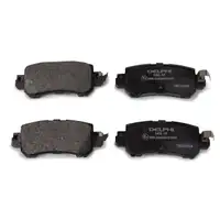 DELPHI LP2482 Bremsbel&auml;ge Bremskl&ouml;tze f&uuml;r MAZDA CX-3 (DK) + CX-5 (KE, GH) hinten