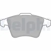 DELPHI LP3142 Bremsbel&auml;ge + Warnkontaktsensor f&uuml;r VW Touareg 7L PR-1LB vorne 7L6698151F