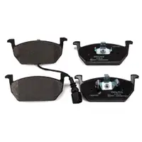DELPHI Bremsscheiben + Bel&auml;ge + Wako f&uuml;r VW Golf 7 SEAT Leon 5F SKODA 3 vorne + hinten