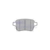 DELPHI LP3165 Bremsbel&auml;ge Bremskl&ouml;tze Bremsbelagsatz f&uuml;r OPEL Adam Corsa E 15 Zoll hinten