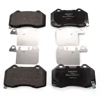 DELPHI Bremsscheiben + Bremsbel&auml;ge f&uuml;r OPEL Corsa E 1.6 Turbo OPC 207 PS 17 Zoll vorne