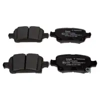 DELPHI Bremsscheiben + Bremsbel&auml;ge f&uuml;r OPEL Astra K mit TRW-System hinten
