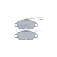 DELPHI LP3412 Bremsbel&auml;ge + Warnsensor f&uuml;r FIAT 500 C 312_ 1.2 bis 05.2015 vorne 77365817