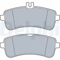 DELPHI LP3542 Bremsbel&auml;ge Bremskl&ouml;tze f&uuml;r MERCEDES W213 S213 C257 N293 X253 C253 hinten
