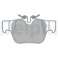 DELPHI LP3598 Bremsbel&auml;ge Bremskl&ouml;tze f&uuml;r BMW 1er F40 M135i 2er F44 X2 F39 M35i hinten