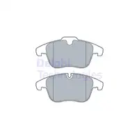 DELPHI LP3526 Bremsbel&auml;ge Bremskl&ouml;tze + Warnsensor f&uuml;r CITROEN C5 2 3 1.8/2.0 16V vorne