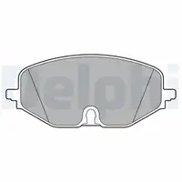 DELPHI LP3663 Bremsbel&auml;ge + Warnsensor f&uuml;r AUDI 8Y CUPRA SEAT Leon SKODA Octavia 4 vorne