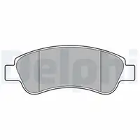 DELPHI LP3660 Bremsbel&auml;ge Bremskl&ouml;tze f&uuml;r CITROEN C3 1 C4 1 DS3 PEUGEOT 206 1.6 16V vorne