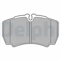 DELPHI LP3686 Bremsbel&auml;ge + Warnkontaktsensor f&uuml;r FORD Transit 04.2006-08.2014 hinten