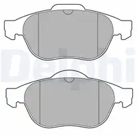 DELPHI LP3691 Bremsbel&auml;ge Bremskl&ouml;tze f&uuml;r RENAULT Espace 4 Laguna 2 Vel Satis vorne