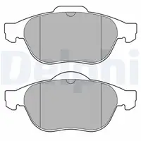 DELPHI LP3692 Bremsbel&auml;ge Bremskl&ouml;tze f&uuml;r RENAULT Grand/Scenic 2 ab 11.2005 vorne