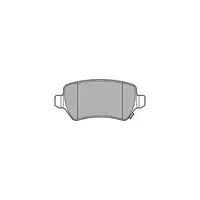 DELPHI LP3615 Bremsbel&auml;ge f&uuml;r KIA Pro/Cee'D JD mit 262mm Scheiben hinten 58302A2A30