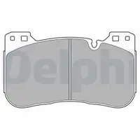 DELPHI LP3626 Bremsbeläge für BMW 4er G82 G83 M4 5er F90 M5 8er F91 F92 F93 X5M X6M vorne