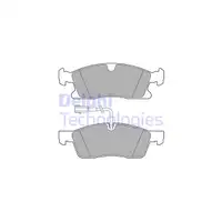 DELPHI LP3634 Bremsbel&auml;ge + Warnkontaktsensor f&uuml;r MERCEDES GL GLE GLS W166 X166 C292 vorne