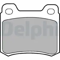 DELPHI LP440 Bremsbel&auml;ge Bremskl&ouml;tze f&uuml;r MERCEDES 190 W201 E-Klasse C124 E200 E220 hinten