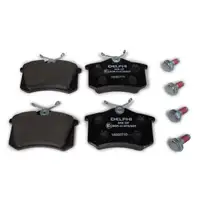 DELPHI Bremsscheiben + Bremsbel&auml;ge f&uuml;r AUDI A4 B6 PR-1KD bis Fgst.-Nr. 8E-4-180000 hinten