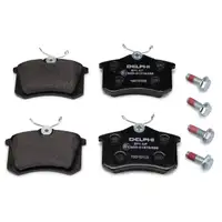 DELPHI Bremsscheiben + Bremsbel&auml;ge f&uuml;r AUDI A4 B6 B7 SEAT Exeo 3R PR-1KD hinten