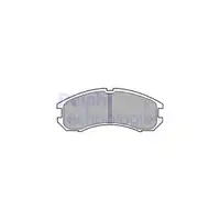 DELPHI LP595 Bremsbel&auml;ge Bremskl&ouml;tze Bremsbelagsatz f&uuml;r MAZDA 626 3 GD GV vorne