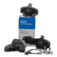 DELPHI Bremsbel&auml;ge + Wako f&uuml;r RENAULT Clio 1 2 Megane 1 Thalia 1 2 Twingo 1 2 vorne
