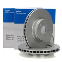 DELPHI BG9220C Bremsscheiben Satz f&uuml;r TESLA Model S 5YJS 10 5YJX vorne