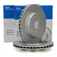 DELPHI BG9221C Bremsscheiben Satz f&uuml;r TESLA Model S 5YJS hinten