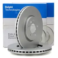 DELPHI BG9238C Bremsscheiben Satz f&uuml;r OPEL Insignia B 17 Zoll vorne 13521005