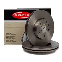 DELPHI Bremsscheiben Satz f&uuml;r VW Multivan Transporter T5 PR-2E3 vorne