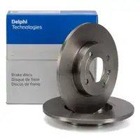 DELPHI Bremsscheiben Satz f&uuml;r VW Polo 6N1 SEAT Arosa vorne 6N0615301