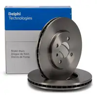 DELPHI BG2347 Bremsscheiben Satz f&uuml;r BMW 3er E30 316-325i 324t/td mit ABS Z1 2.5 vorne