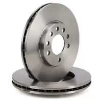 DELPHI Bremsscheiben + Bremsbel&auml;ge f&uuml;r OPEL Meriva B Zafira B 5-Loch vorne + hinten