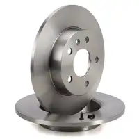 DELPHI Bremsscheiben + Bremsbel&auml;ge f&uuml;r OPEL Meriva B Zafira B 5-Loch vorne + hinten