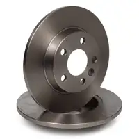 DELPHI Bremsscheiben + Bremsbel&auml;ge f&uuml;r VW Transporter T4 15 Zoll 1996-1999 vorne + hinten