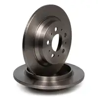 DELPHI Bremsscheiben + Bremsbel&auml;ge f&uuml;r VOLVO S60 1 S80 1 V70 2 XC70 Cross Country hinten