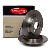 DELPHI BG3515 Bremsscheiben Satz f&uuml;r VOLVO S60 1 S80 1 V70 2 XC70 Cross Country hinten