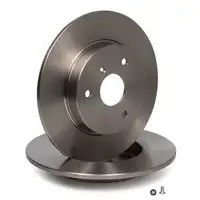 DELPHI BG3526 Bremsscheiben Satz f&uuml;r SMART Cabrio City-Coupe ForTwo 450 vorne