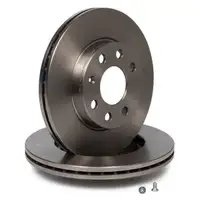 DELPHI Bremsscheiben f&uuml;r OPEL CORSA C 1.0 1.2/Twinport 1.7 DI/DTI mit ABS vorne