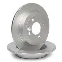 DELPHI Bremsscheiben + Bel&auml;ge + Sensor f&uuml;r MINI R56 R55 R57 One/Cooper bis 08.2010 hinten