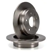 DELPHI Bremsscheiben + Bremsbel&auml;ge f&uuml;r MERCEDES A-Klasse W168 A160-210 A170CDI hinten